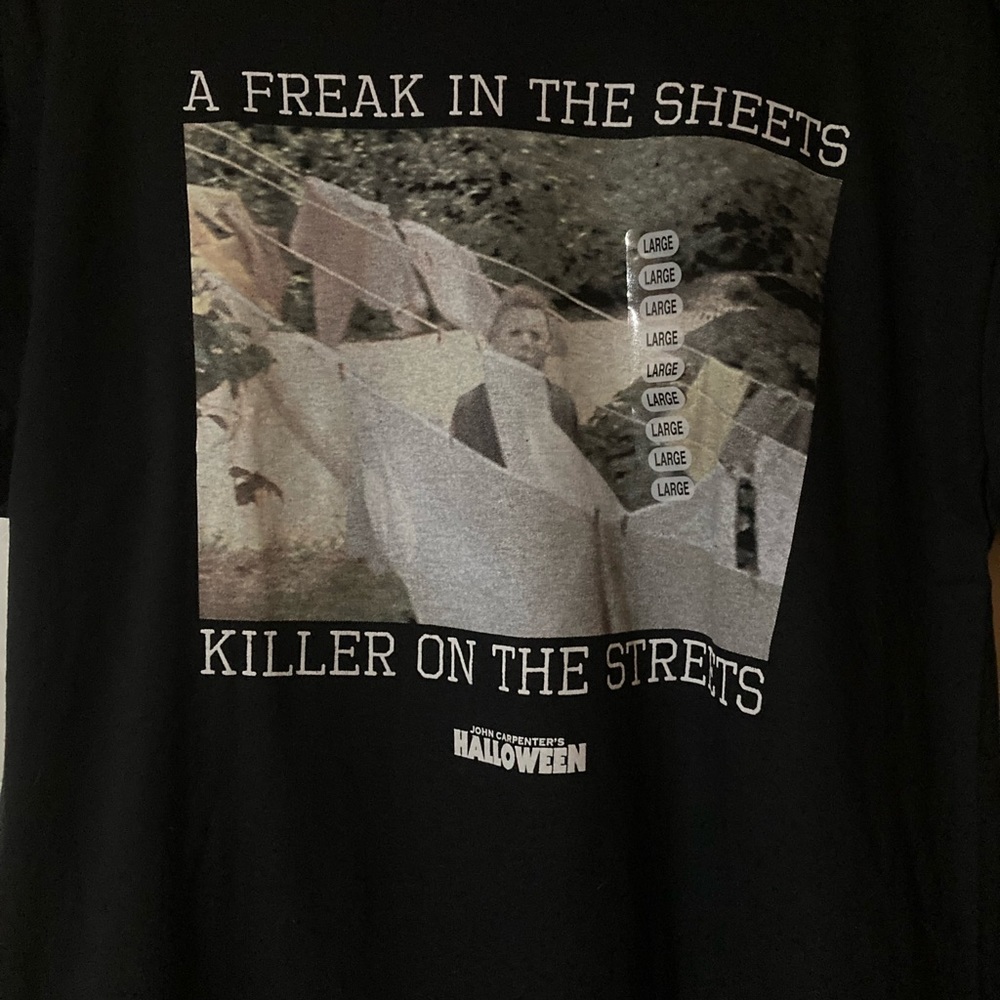 Halloween Michael Myers short sleeve T-shirt brand new with tags